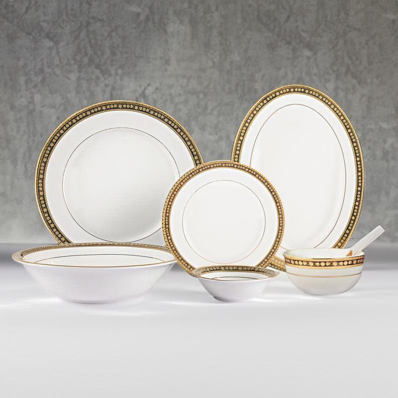 Buy Kiana Sway Dinner Set - 33 Piece Set Dinner Set from Vaaree