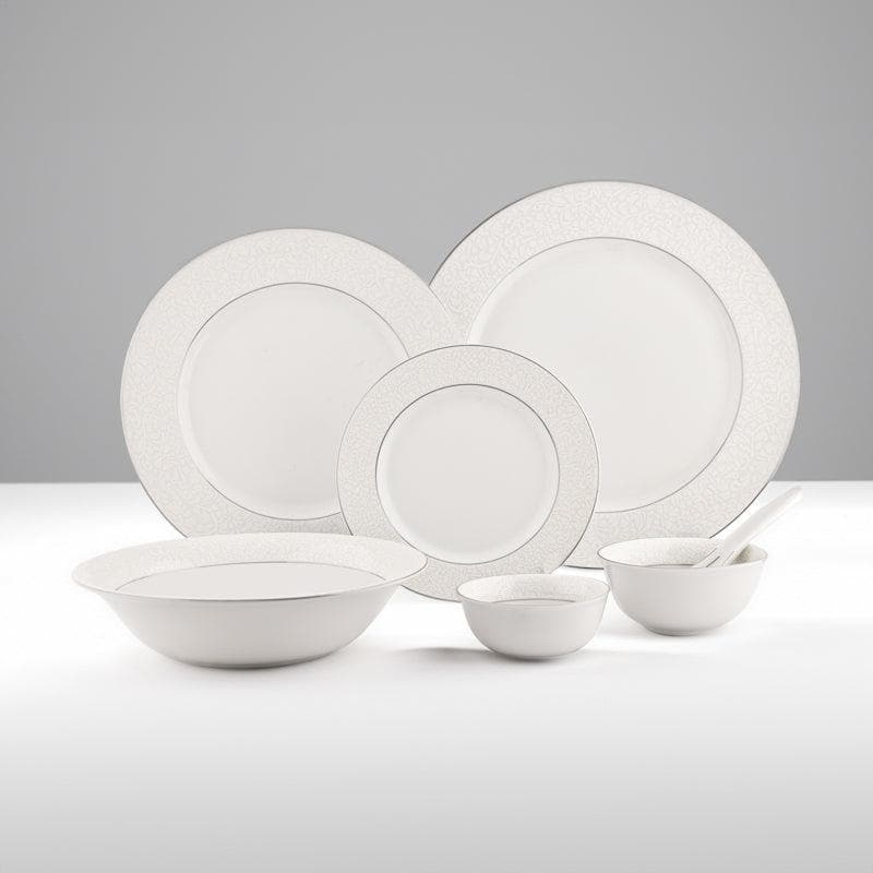 Buy Mangata Dinner Set - 33 Piece Set Dinner Set from Vaaree