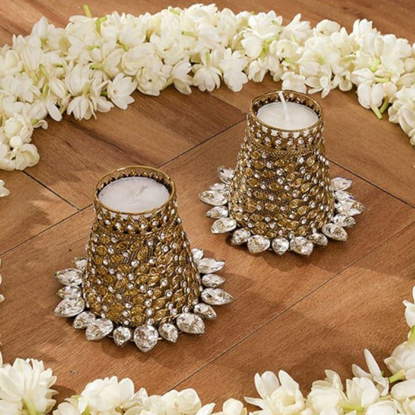 Buy Diyas - Ajuna Festive Diya - Set Of Two at Vaaree online