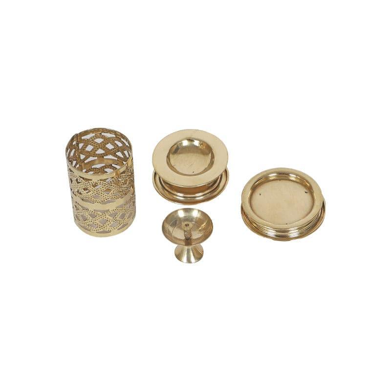 Buy Brass Chimney Akand Diya Diyas from Vaaree