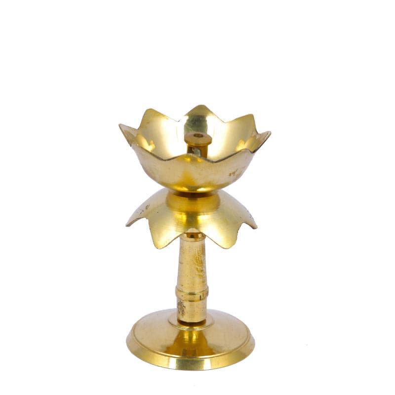 Buy Brass Kamal Oil Lamp Diyas from Vaaree