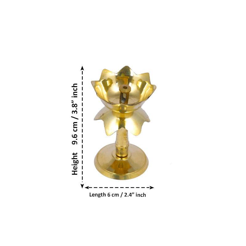 Buy Brass Kamal Oil Lamp Diyas from Vaaree