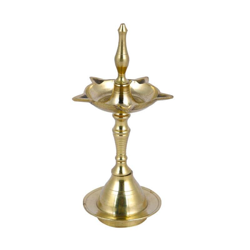 Buy Brass Kerala Kuthuvilakku Oil Lamp Diyas from Vaaree