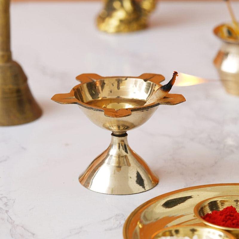 Buy Chandreya Brass Diya Diyas from Vaaree