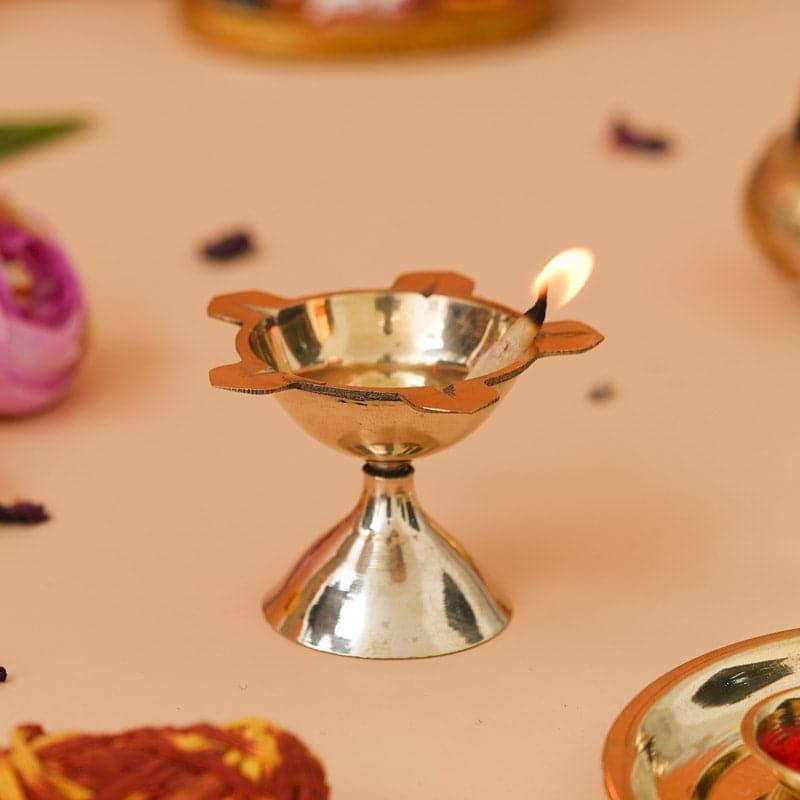 Buy Chandreya Brass Diya Diyas from Vaaree