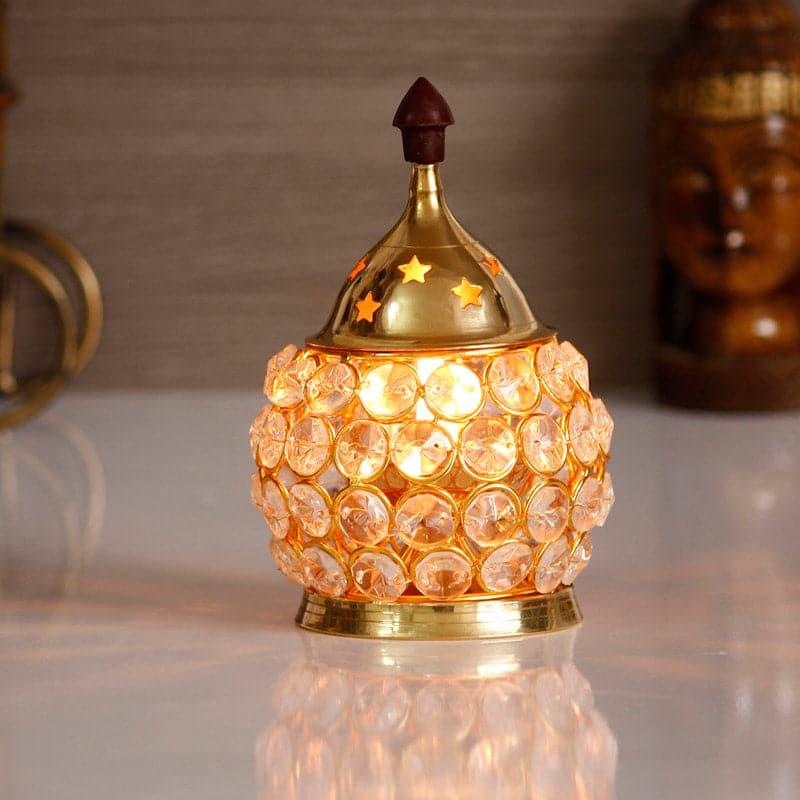 Buy Crystal Akhand Diya Diyas from Vaaree