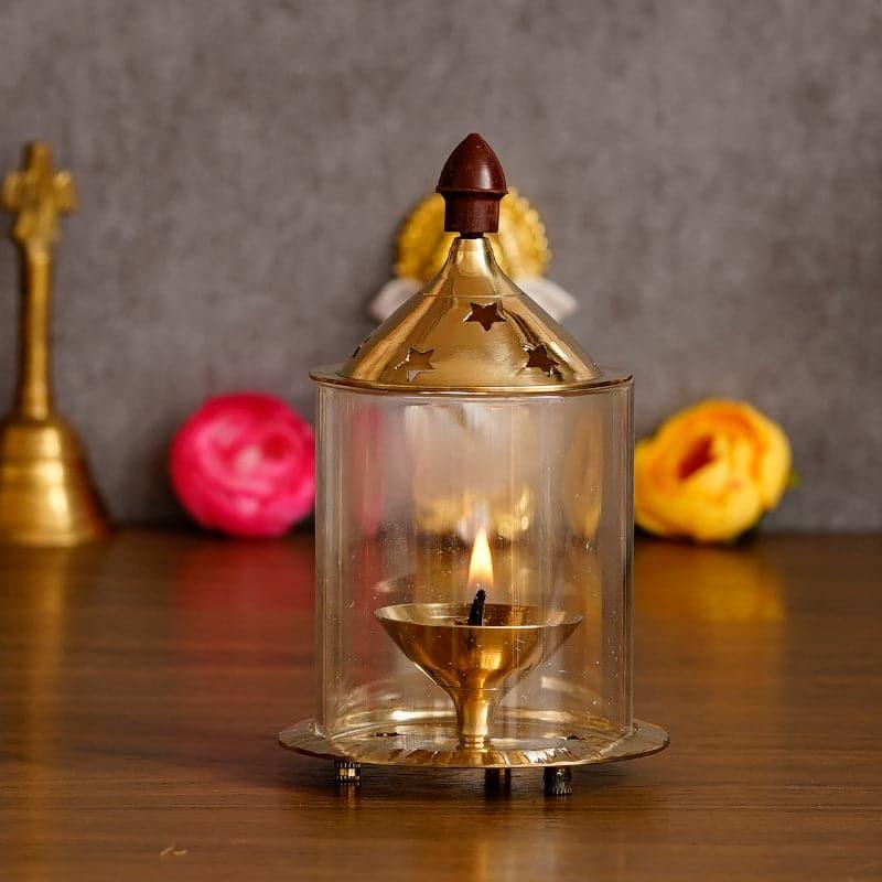 Buy Dalaja Brass Diya - Small Diyas from Vaaree