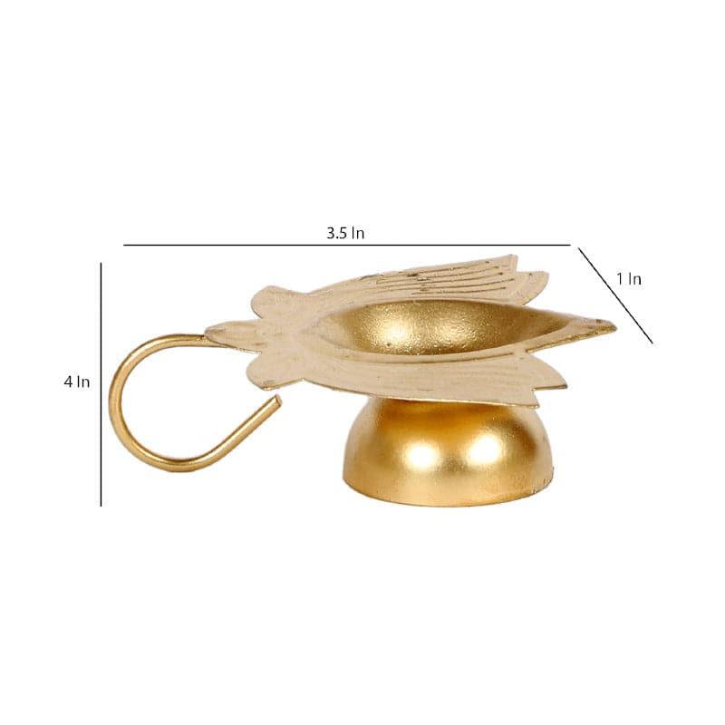 Buy Damina Tealight Holder - Set Of Two Diyas from Vaaree