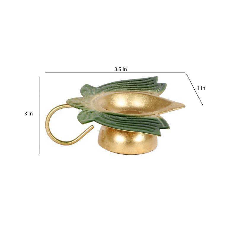 Buy Damora Tealight Holder - Set Of Two Diyas from Vaaree