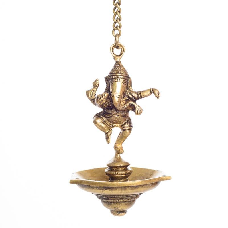 Buy Diyas - Dancing Ganesha Hanging Diya at Vaaree online