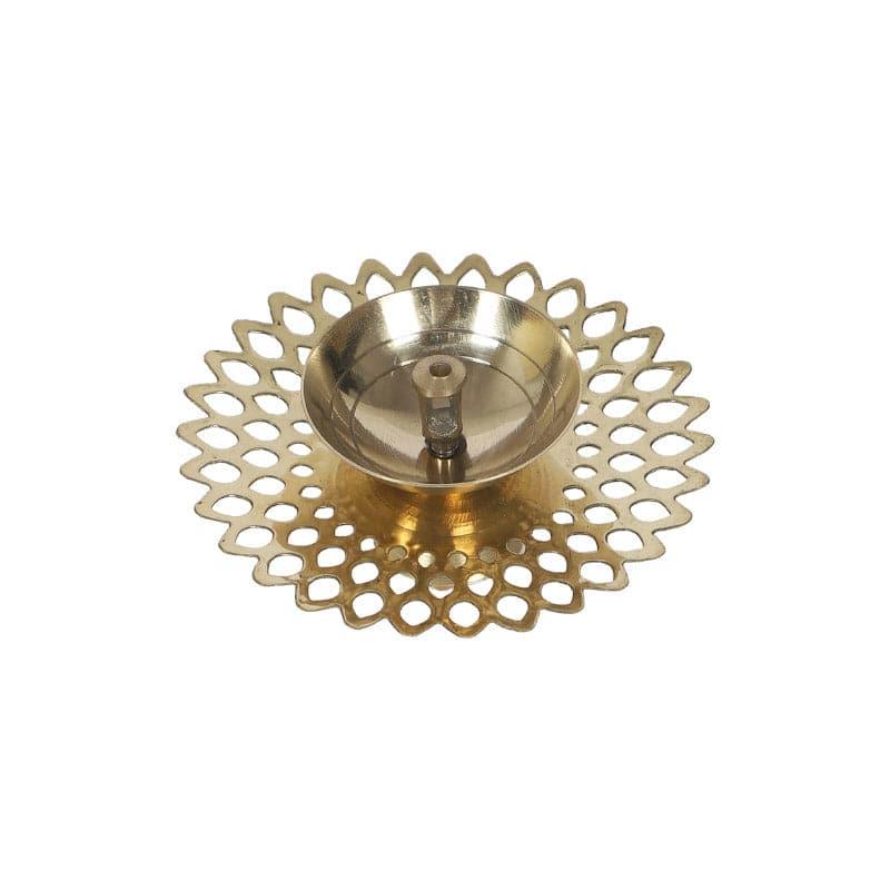 Buy Flora Round Base Diya Diyas from Vaaree