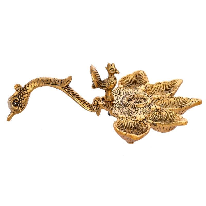 Buy Gaula Peacock Akhand Diya Diyas from Vaaree