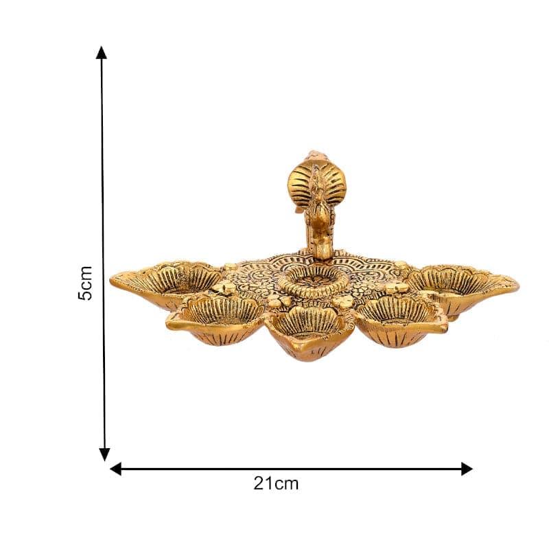 Buy Gaula Peacock Akhand Diya Diyas from Vaaree