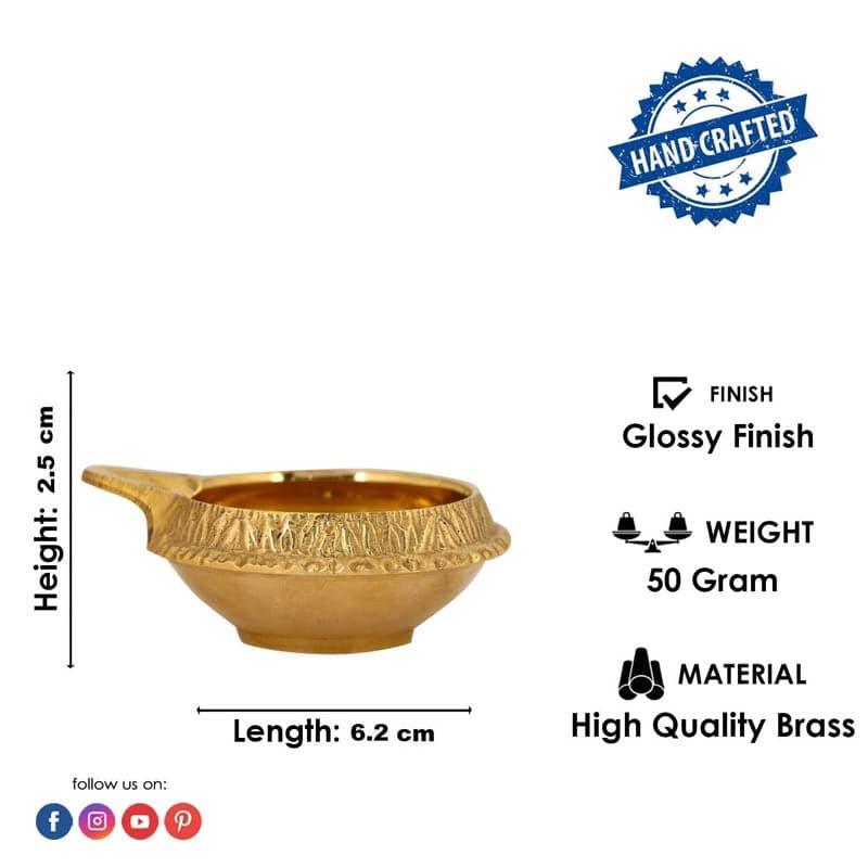 Buy Kuber Brass Diya Diyas from Vaaree