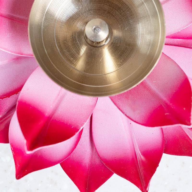 Buy Lotus Kuber Diya - Pink Diyas from Vaaree