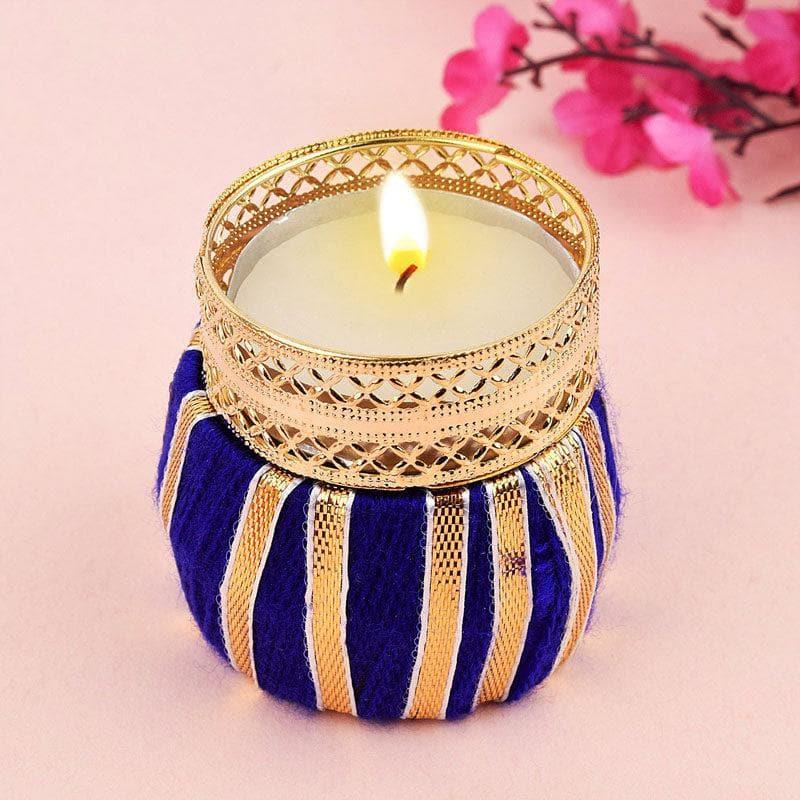 Buy Matka Metal Tealight Candle Holder Diyas from Vaaree