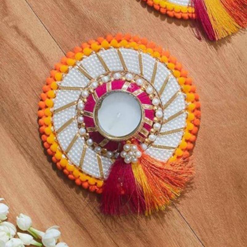 Buy Diyas - Myna Festive Diya - Set Of Two at Vaaree online