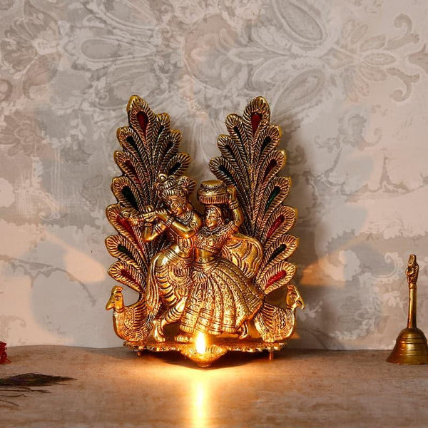 Diyas - Radha Krishna Decorative Diya