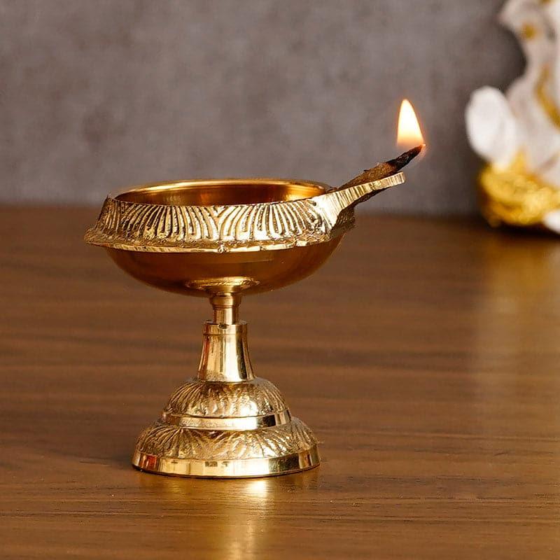 Buy Sanjora Brass Diya Diyas from Vaaree