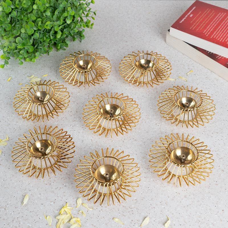 Buy Surya Ethnic Diya - Set Of Eight Diyas from Vaaree