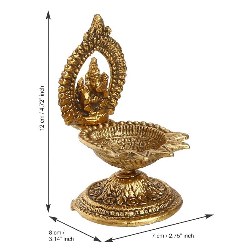 Buy Vinayaka Metal Diya Diyas from Vaaree