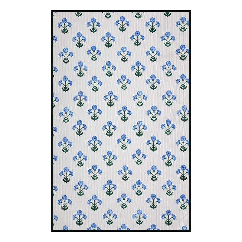 Buy Buta Printed Dohar (Blue) - Set Of Two Dohars from Vaaree