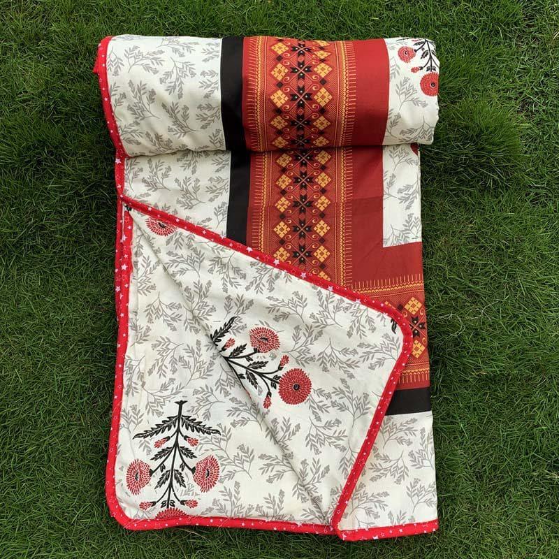 Buy Enchanted Forest Dohar - Red Dohars from Vaaree