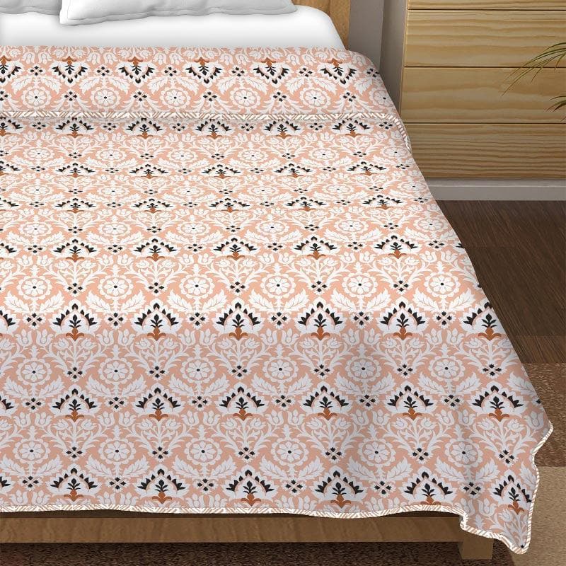 Buy Hitashi Printed Dohar - Peach Dohars from Vaaree