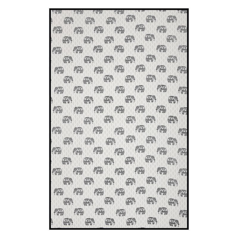 Buy Kunjarah Printed Dohar (Grey) - Set Of Two Dohars from Vaaree