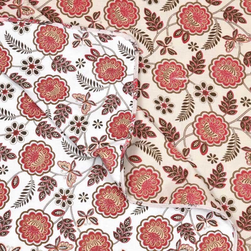 Buy Miksha Floral Printed Dohar - Brown Dohars from Vaaree