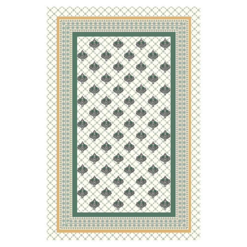 Buy Mukhta Blockprint Dohar - Green Dohars from Vaaree