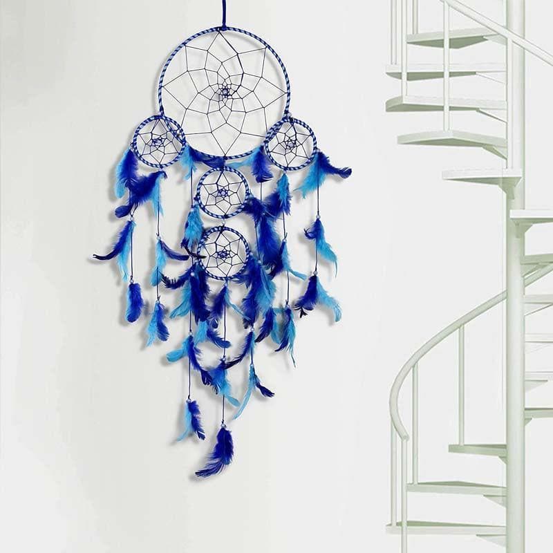 Buy Bohemian Passion Dreamcatcher - Azure Dreamcatchers from Vaaree