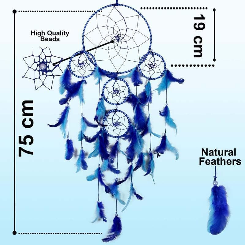 Buy Bohemian Passion Dreamcatcher - Azure Dreamcatchers from Vaaree