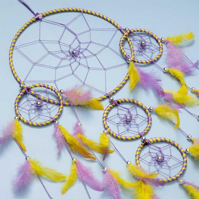 Buy Bohemian Passion Dreamcatcher - Candy Dreamcatchers from Vaaree