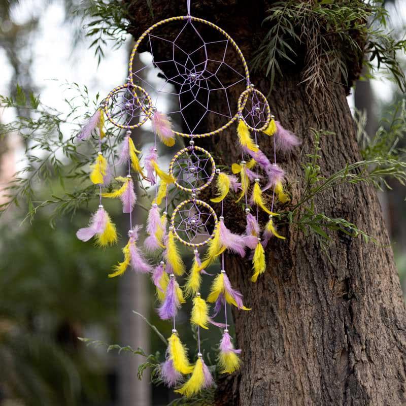 Buy Bohemian Passion Dreamcatcher - Candy Dreamcatchers from Vaaree