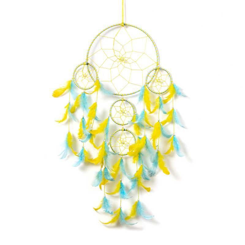 Buy Bohemian Passion Dreamcatcher - Mint Dreamcatchers from Vaaree