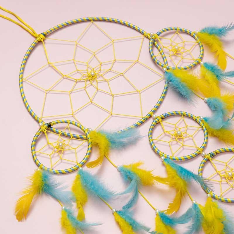 Buy Bohemian Passion Dreamcatcher - Mint Dreamcatchers from Vaaree