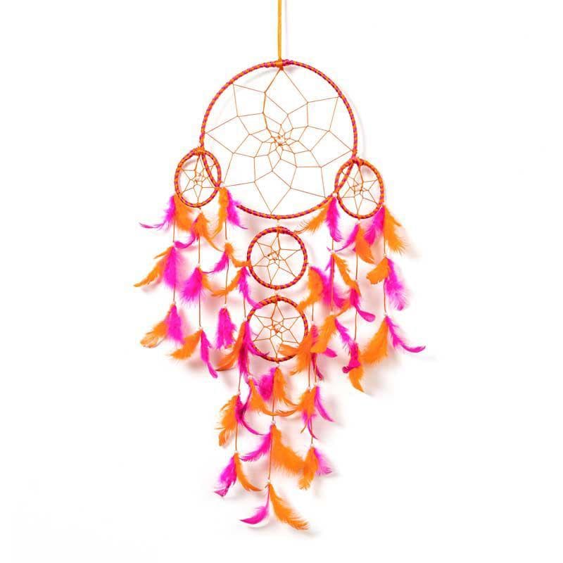 Buy Bohemian Passion Dreamcatcher - Pink Dreamcatchers from Vaaree