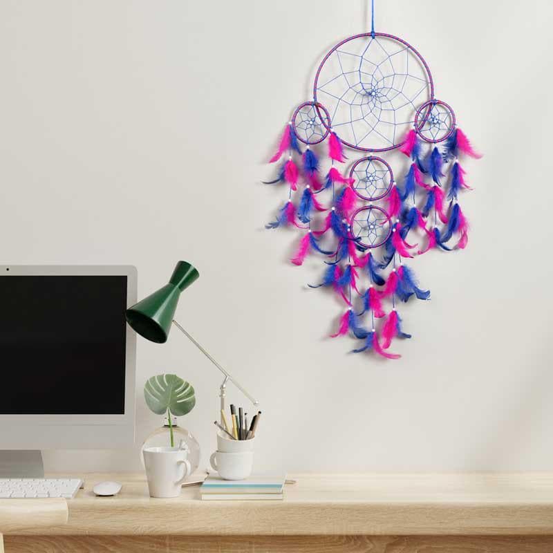 Buy Bohemian Passion Dreamcatcher - Rosey Dreamcatchers from Vaaree