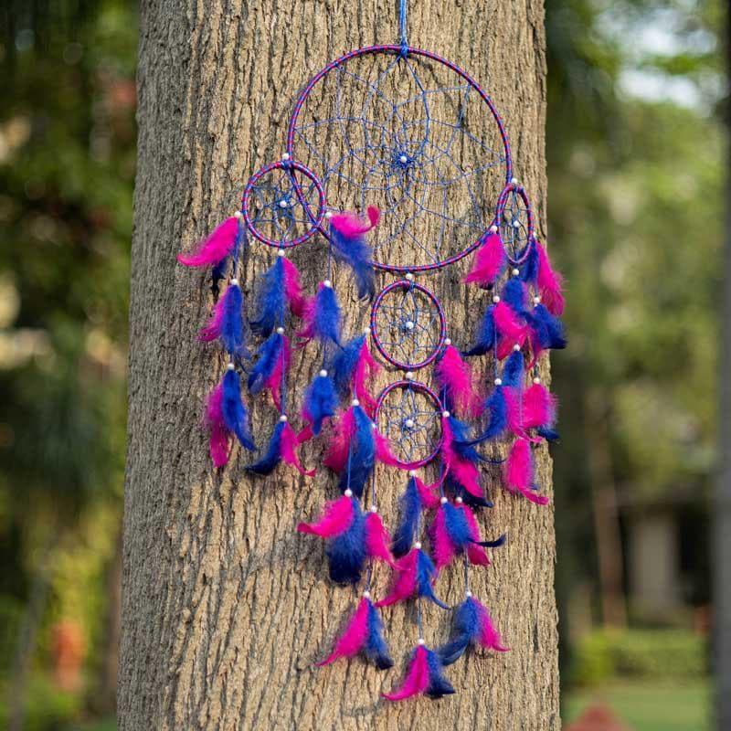 Buy Bohemian Passion Dreamcatcher - Rosey Dreamcatchers from Vaaree