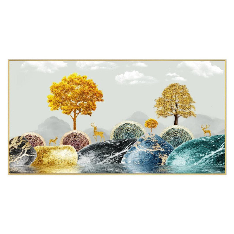 Buy Arboreal Reverie Wall Painting Wall Art & Paintings from Vaaree