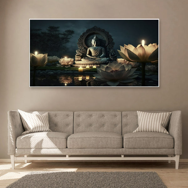 Buy Eternal Tranquility Buddha Wall Painting Wall Art & Paintings from Vaaree