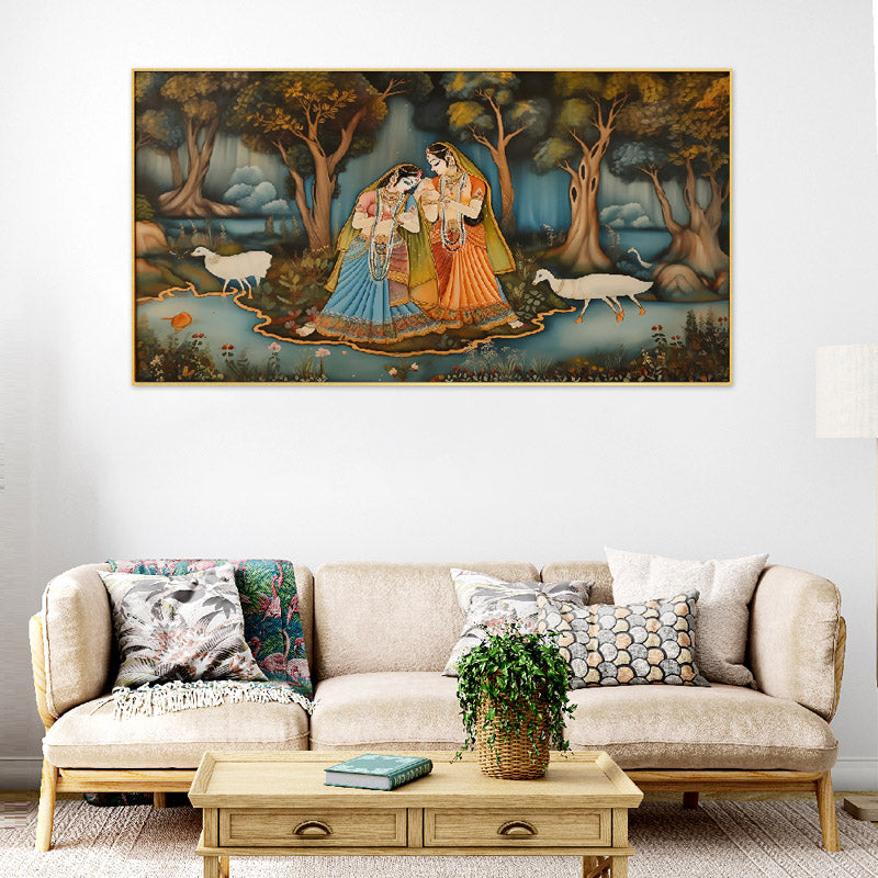 Buy Ethereal Regal Women Wall Art & Paintings from Vaaree