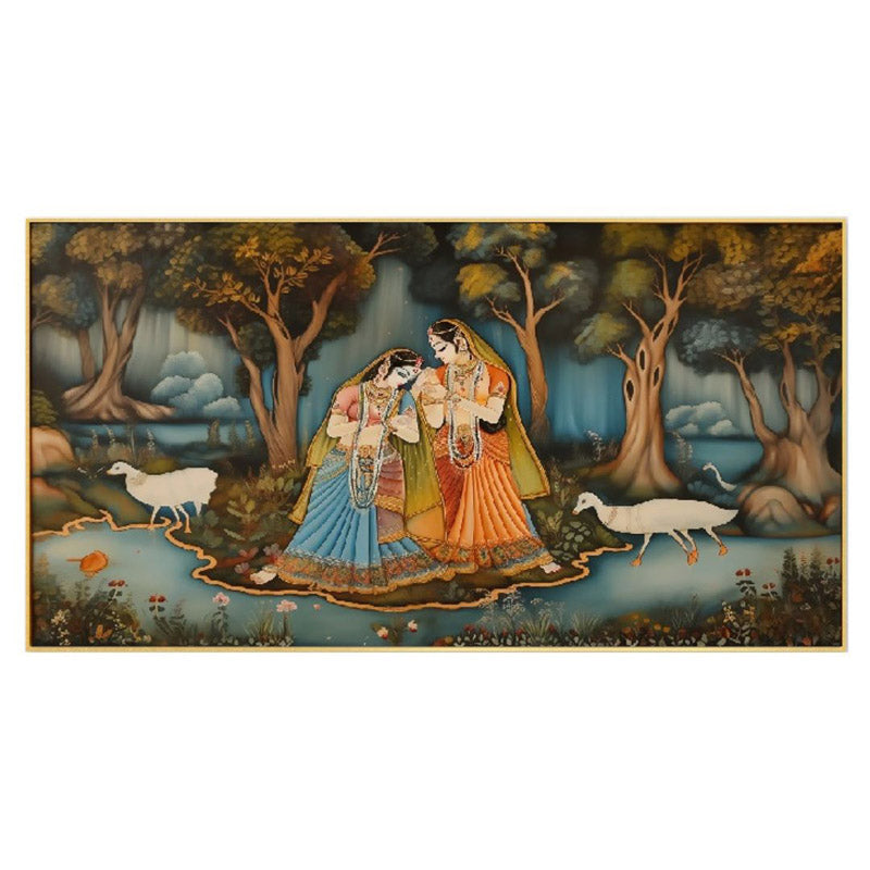 Buy Ethereal Regal Women Wall Art & Paintings from Vaaree