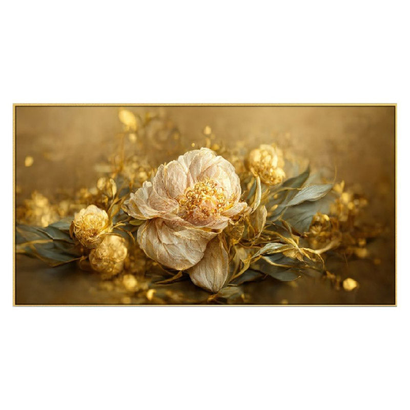 Buy Serenity Buds Floral Wall Painting Wall Art & Paintings from Vaaree