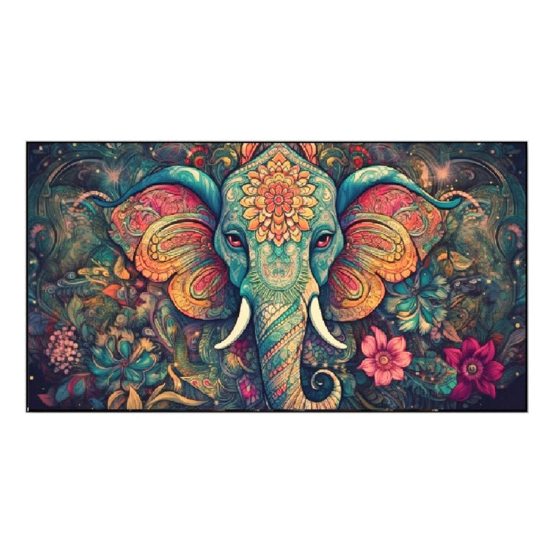 Buy Majesty Fusia Wall Painting Wall Art & Paintings from Vaaree