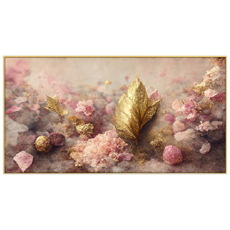 Buy Goldo Twig Floral Wall Painting Wall Art & Paintings from Vaaree