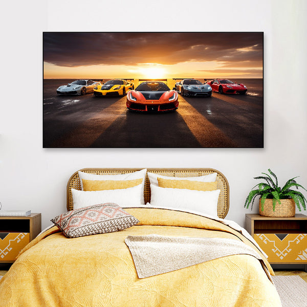 Buy Racecar Turbo Wall Painting Wall Art & Paintings from Vaaree