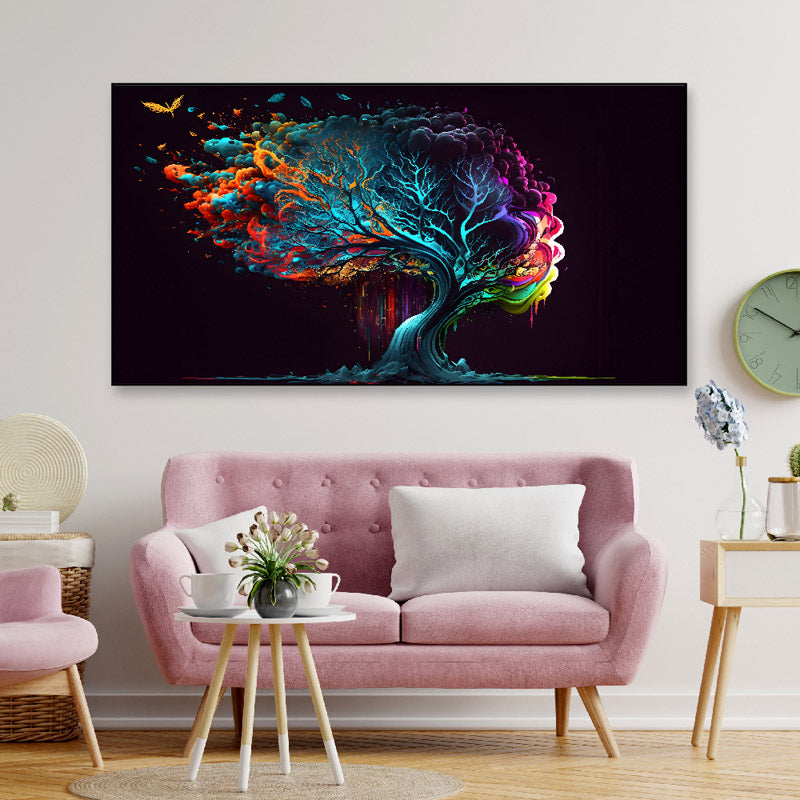 Buy Branch Out Rainblow Wall Painting Wall Art & Paintings from Vaaree