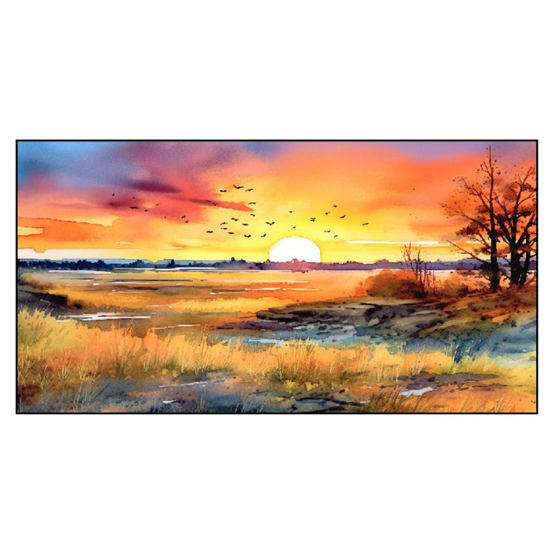 Buy Break Of Dawn Beayty Wall Painting Wall Art & Paintings from Vaaree